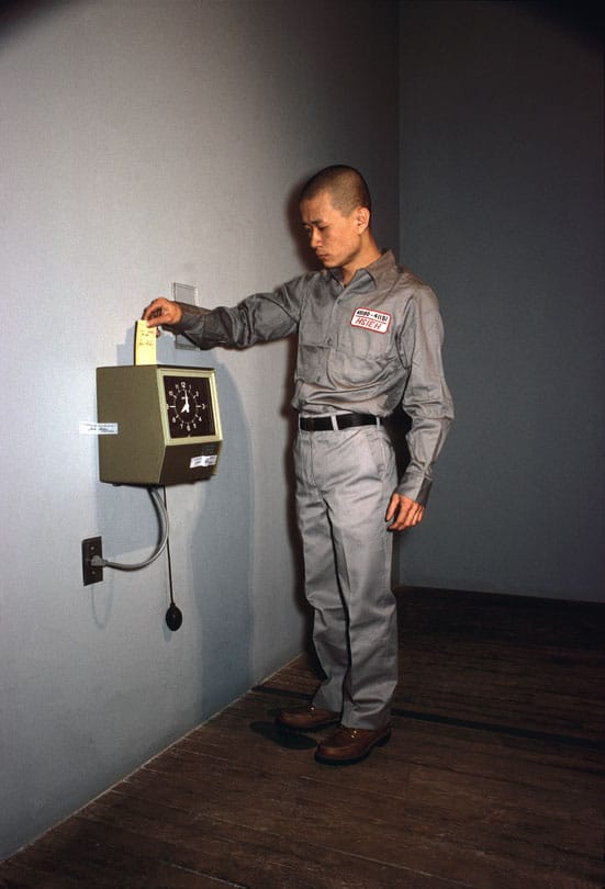 Out of Now - the lifeworks of Tehching Hsieh — Tehching Hsieh One Year Performance 1980-81Photograph and C. Tehching Hsieh