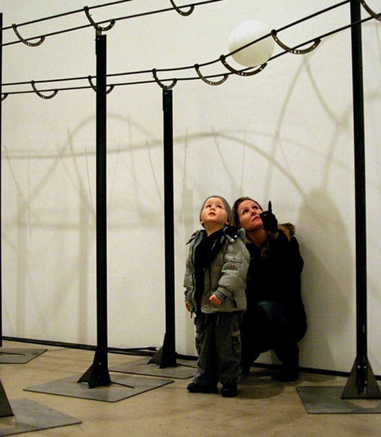 Jeppe Hein: Distance —  JEPPE HEIN THE CURVE
 Jeppe Hein Distance The Curve, Barbican Art Gallery, 2007 Images courtesy of Barbican Art Gallery Photo credit: Jasmine Bilson