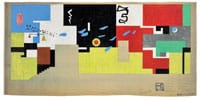 Le Corbusier - The Art of Architecture — Le Corbusier
Design for a tapestry in the Parliament Building,Chandigarh
1961
©FLC/DACS, 2009
 
