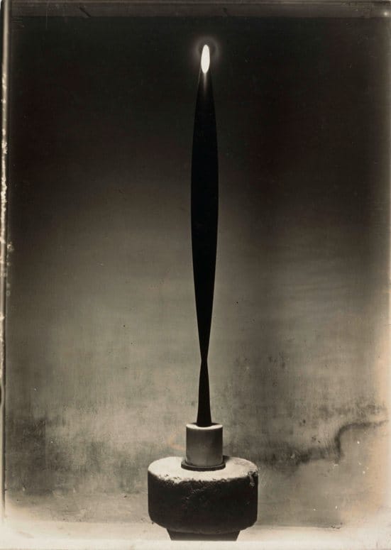 Time Regained: Cy Twombly Photographer and Guest Artists — 
Constantin Brancusi, Bird in Space, c.1936
© ADAGP / Collection Centre Pompidou, Print Jacques Faujour.
