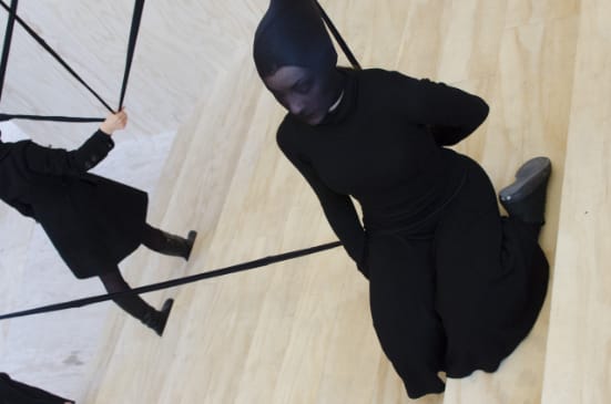 Review of performance <em>earning innocence</em> by Anton Mirto, performed at The Yard,  Hackney Wick, 25-29 March 2014 — Anton Mirto and it went everywhere /  part II
At Richard Wentworth's Black Maria, Granary Building, London, 2013
Photograph: Chus Moreno  