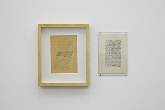 
Installation view. Ulises Carrion. Courtesy of Document Art Gallery. Image: Matthew Booth.
