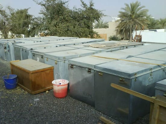 
'Storage Containers on The Flying House roof'
2008
(credit: Ben Tomlinson)
