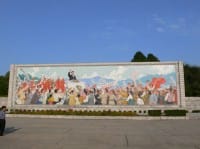 Kim Il Sung Square, Central Pyongyang.
Photograph: NR